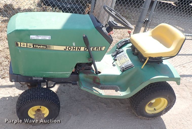 image for item EV9921 John Deere 185  lawn mower