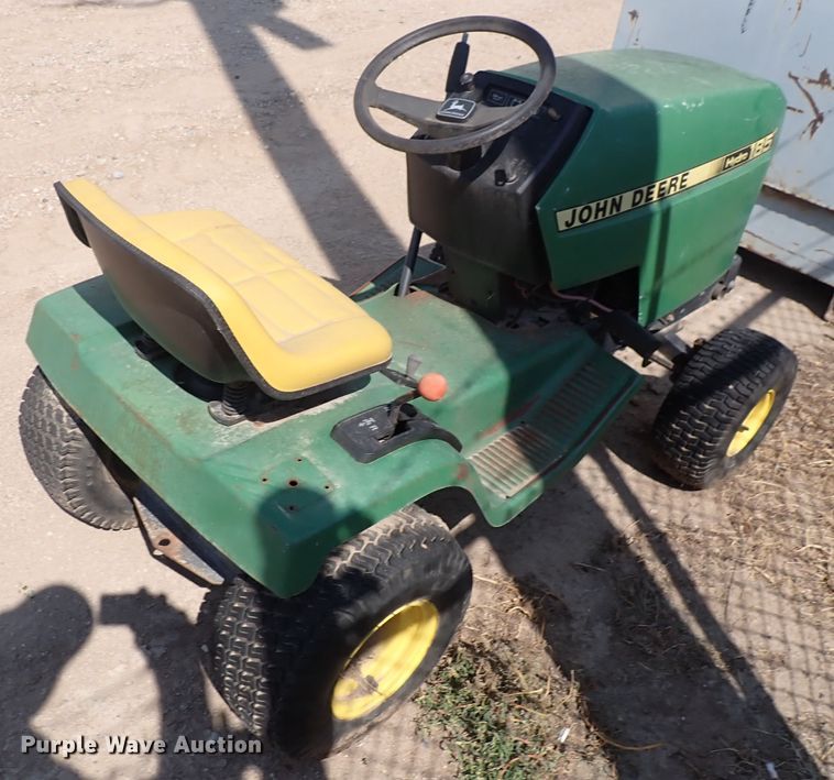 image for item EV9921 John Deere 185  lawn mower