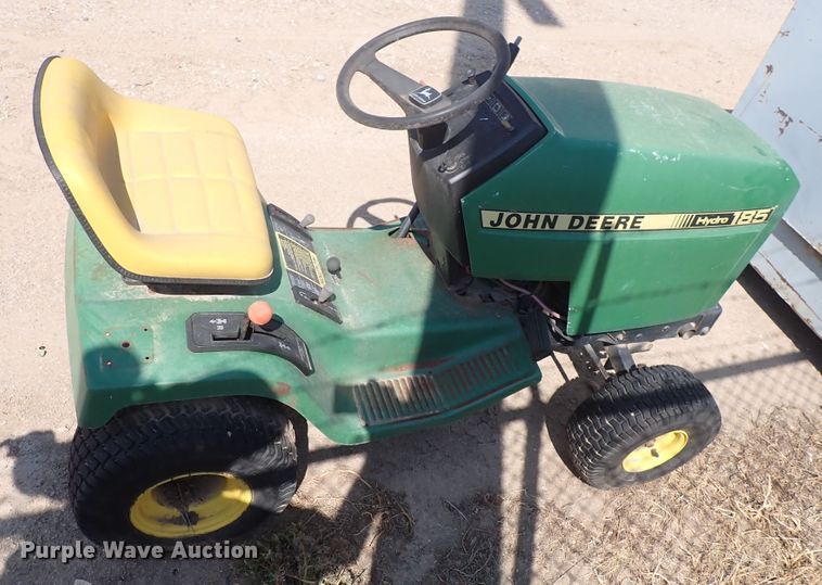 image for item EV9921 John Deere 185  lawn mower