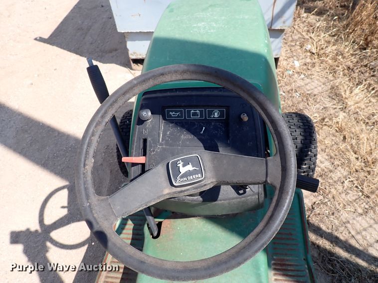 image for item EV9921 John Deere 185  lawn mower