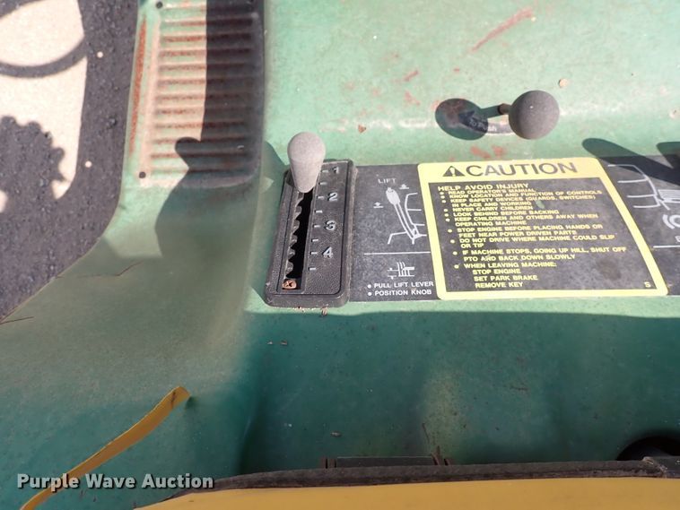 image for item EV9921 John Deere 185  lawn mower