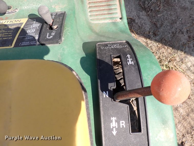 image for item EV9921 John Deere 185  lawn mower