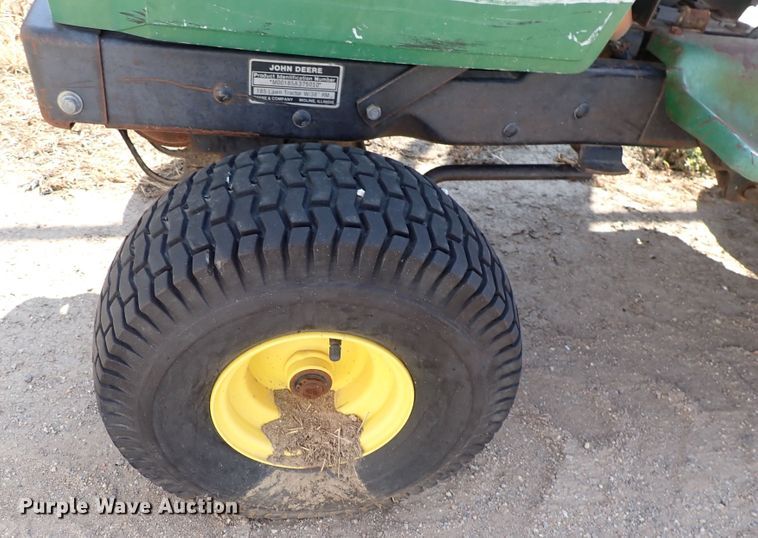 image for item EV9921 John Deere 185  lawn mower