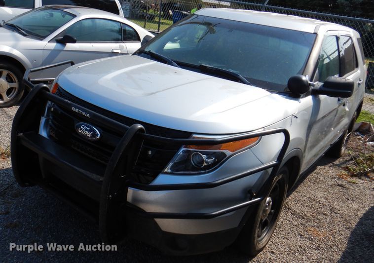 image for item EX9745 2015 Ford Explorer Police  SUV