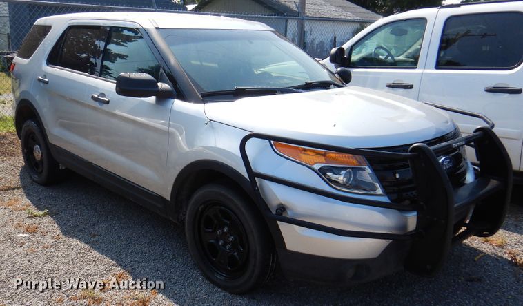 image for item EX9745 2015 Ford Explorer Police  SUV