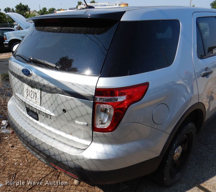 image for item EX9745 2015 Ford Explorer Police  SUV