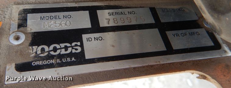 image for item IR9169 Woods M2560  ZTR lawn mower