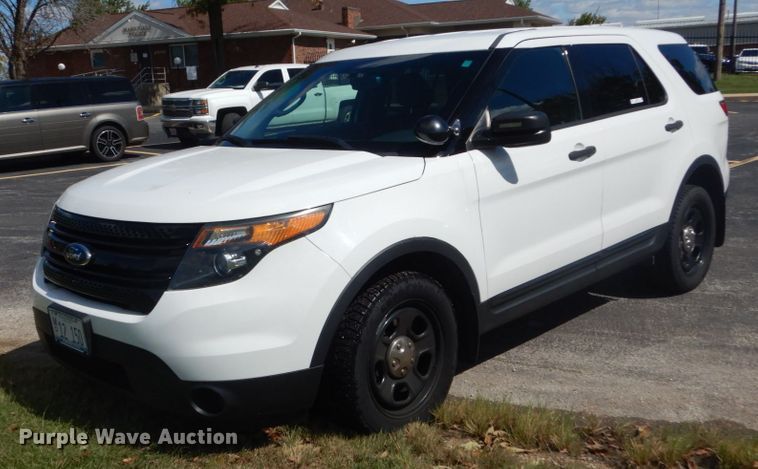 image for item JG9103 2015 Ford Explorer Police  SUV