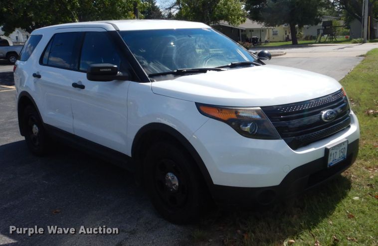 image for item JG9103 2015 Ford Explorer Police  SUV