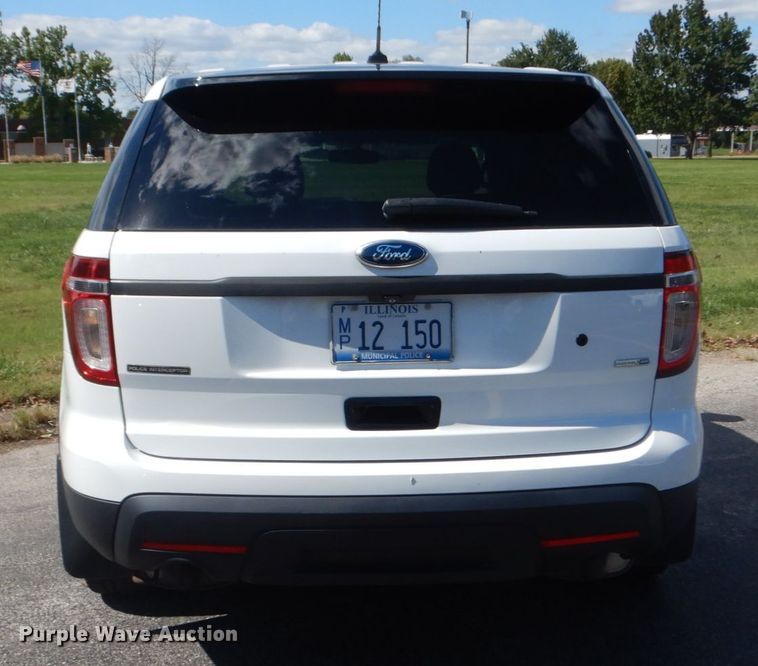 image for item JG9103 2015 Ford Explorer Police  SUV
