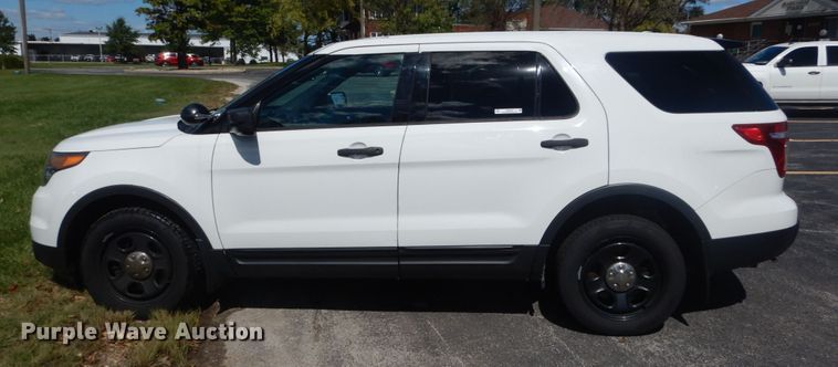 image for item JG9103 2015 Ford Explorer Police  SUV