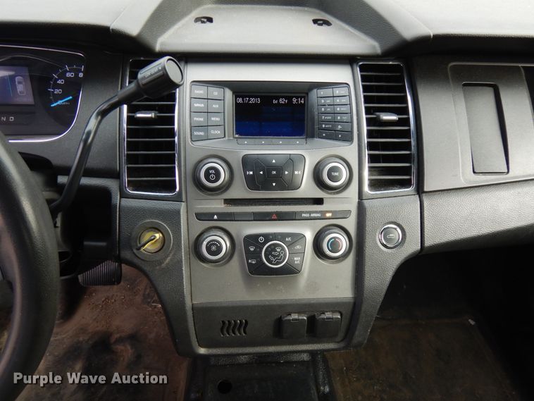 image for item JQ9225 2013 Ford Taurus Police Interceptor