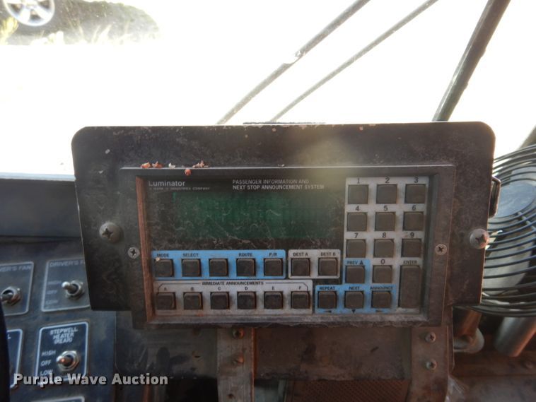 image for item JZ9904 1997 Gillig C21A096N4  transit bus