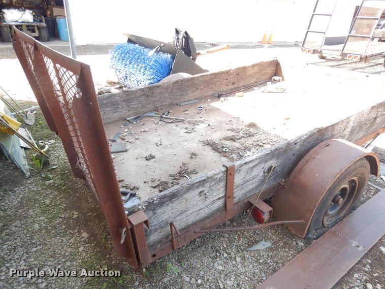 image for item KC9204 Shop built tilt deck utility trailer