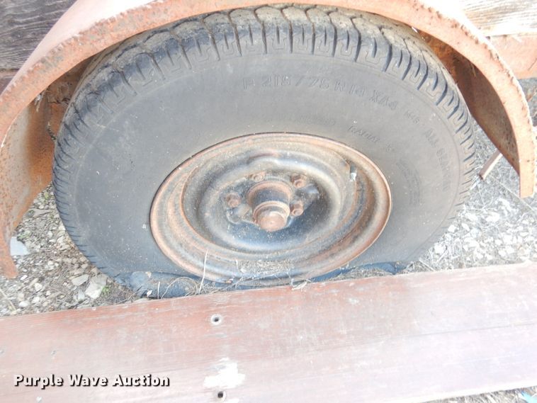 image for item KC9204 Shop built tilt deck utility trailer