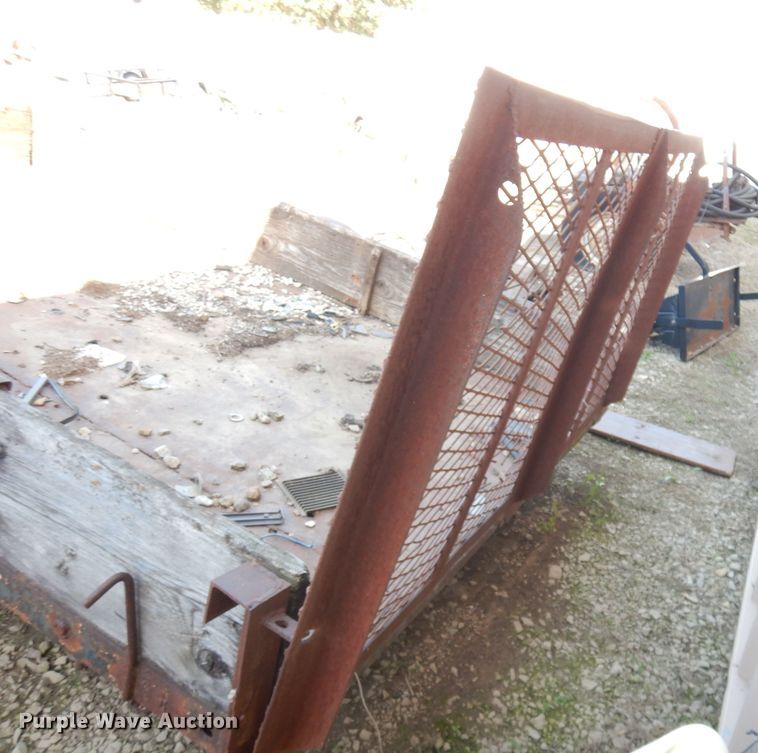 image for item KC9204 Shop built tilt deck utility trailer