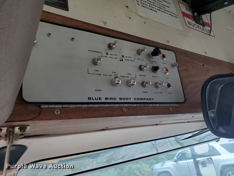 image for item KC9573 1996 Chevrolet C30 Bluebird  school bus