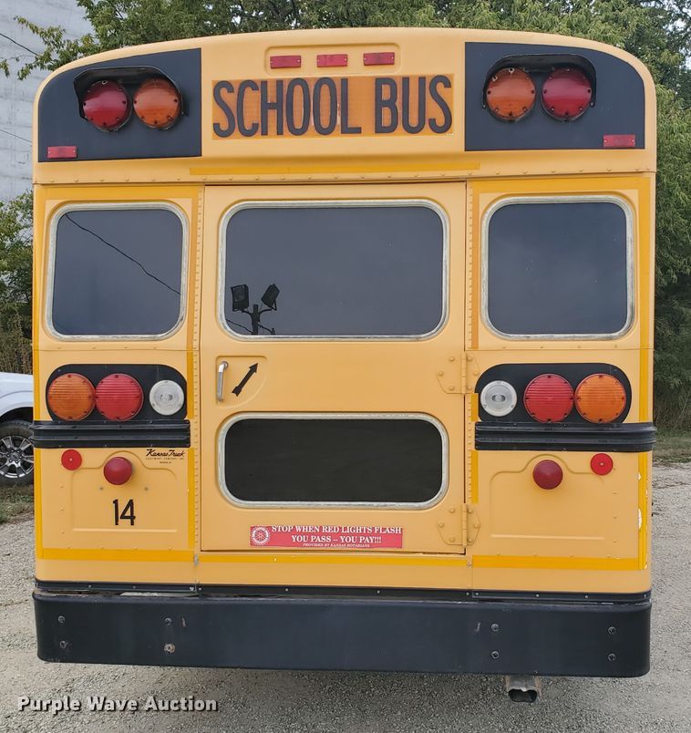 image for item KC9576 2005 Ford E450 Bluebird  school bus