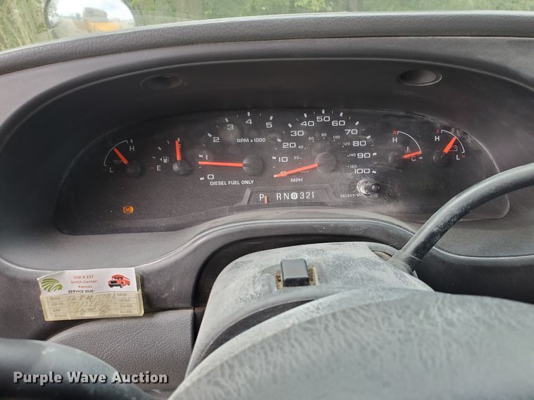 image for item KC9576 2005 Ford E450 Bluebird  school bus