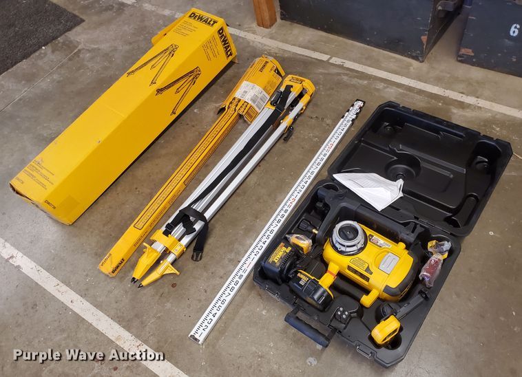 image for item KC9591 DeWalt DW079  self-leveling rotary laser