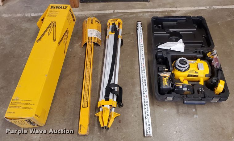 image for item KC9591 DeWalt DW079  self-leveling rotary laser