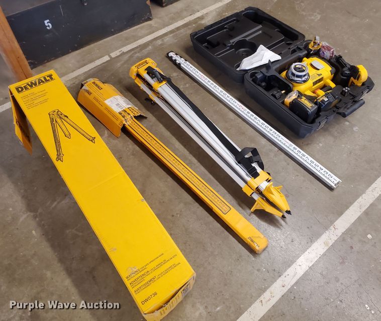 image for item KC9591 DeWalt DW079  self-leveling rotary laser