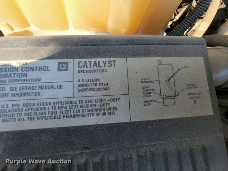 image for item KD9577 2005 Chevrolet Silverado 1500  pickup truck