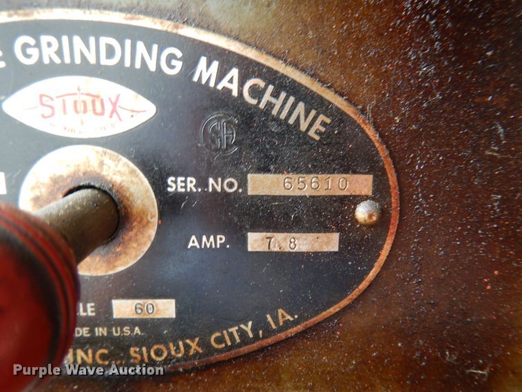 image for item KI9490 Sioux tools 645L valve face grinder