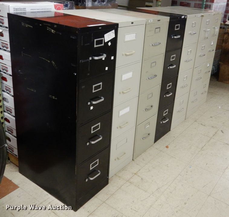 image for item KI9505 (7) filing cabinets
