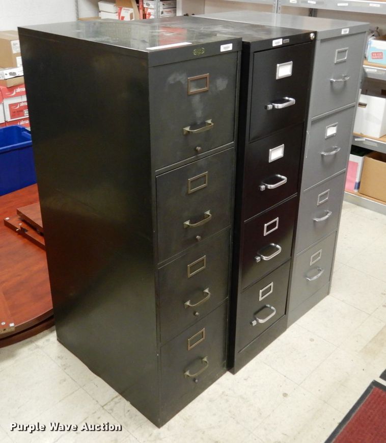 image for item KI9507 (3) filing cabinets