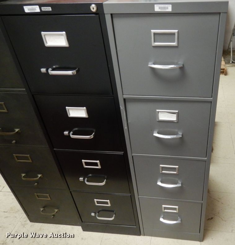 image for item KI9507 (3) filing cabinets