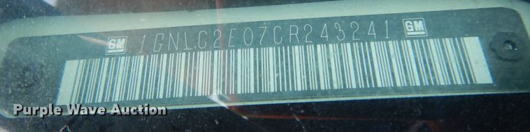 image for item KI9512 2012 Chevrolet Tahoe Police  SUV