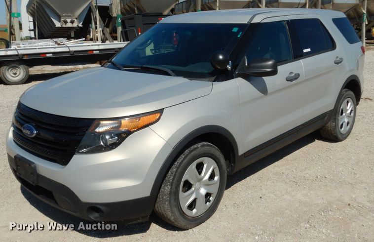 image for item KI9514 2014 Ford Explorer Police Interceptor  SUV