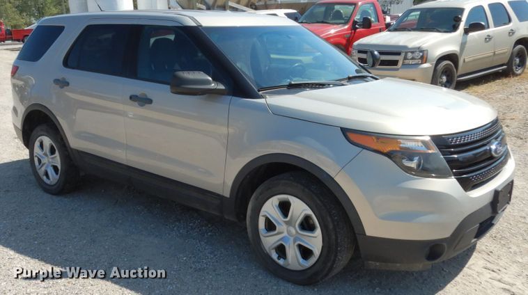 image for item KI9514 2014 Ford Explorer Police Interceptor  SUV