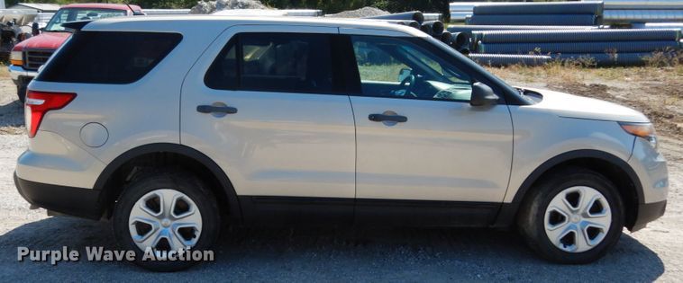 image for item KI9514 2014 Ford Explorer Police Interceptor  SUV