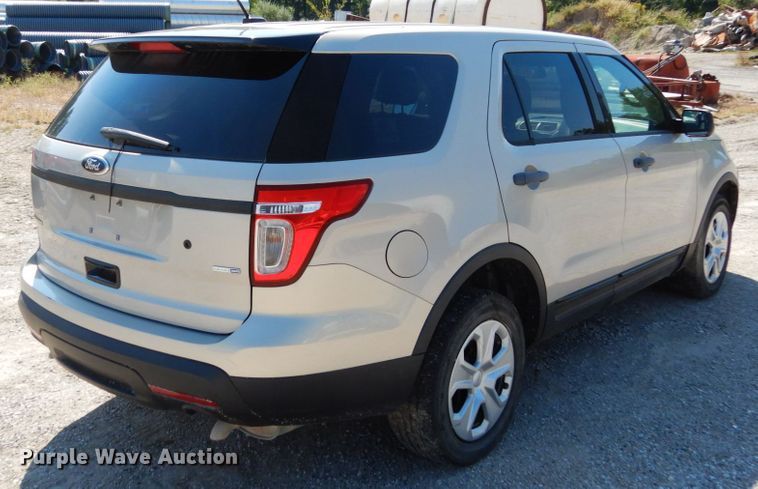image for item KI9514 2014 Ford Explorer Police Interceptor  SUV