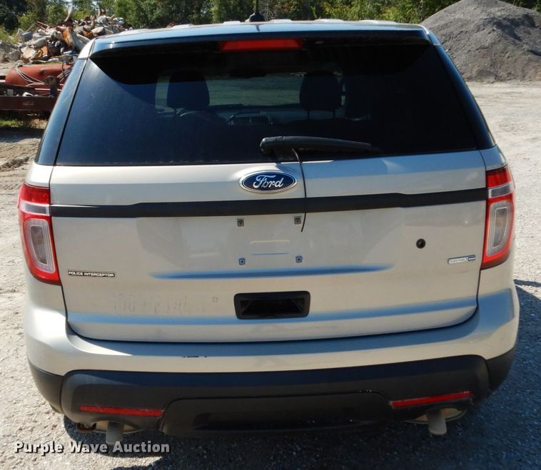 image for item KI9514 2014 Ford Explorer Police Interceptor  SUV