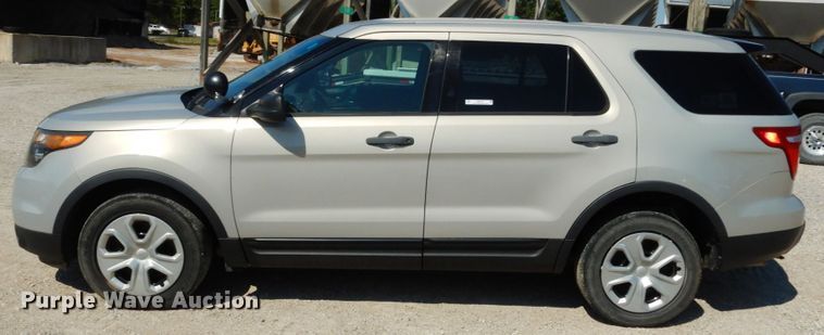 image for item KI9514 2014 Ford Explorer Police Interceptor  SUV