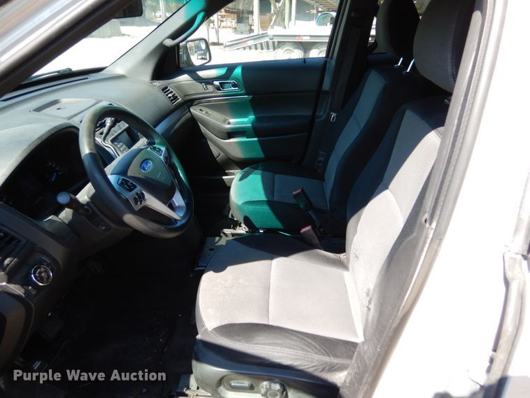 image for item KI9514 2014 Ford Explorer Police Interceptor  SUV