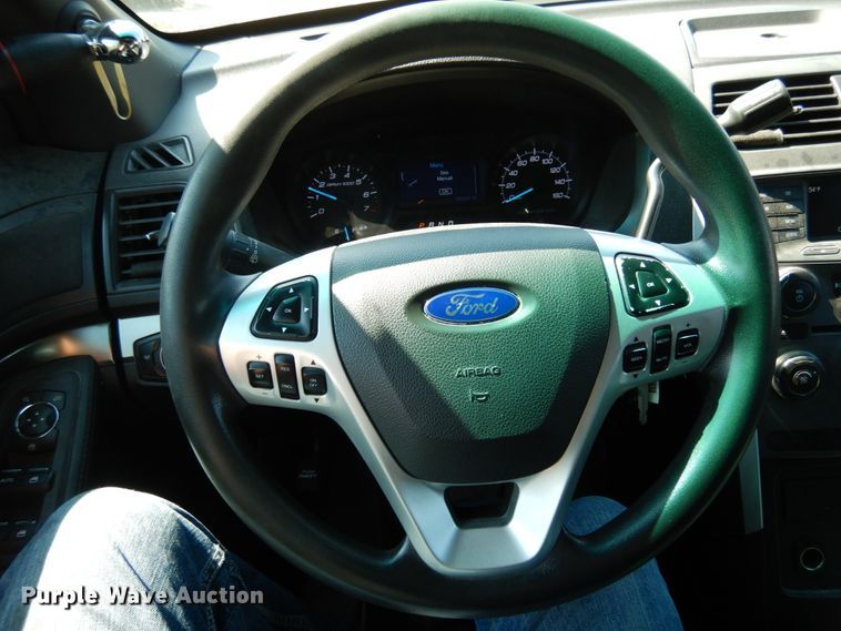 image for item KI9514 2014 Ford Explorer Police Interceptor  SUV