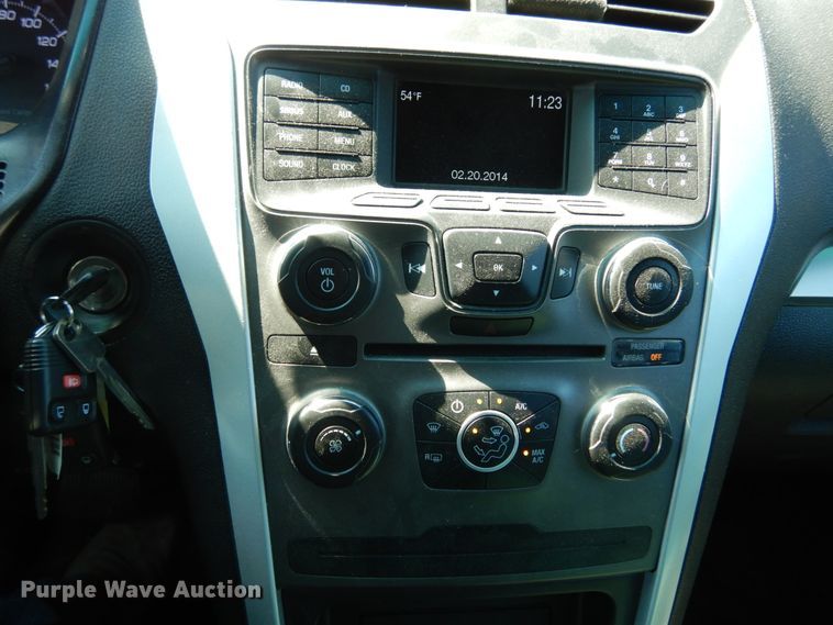 image for item KI9514 2014 Ford Explorer Police Interceptor  SUV