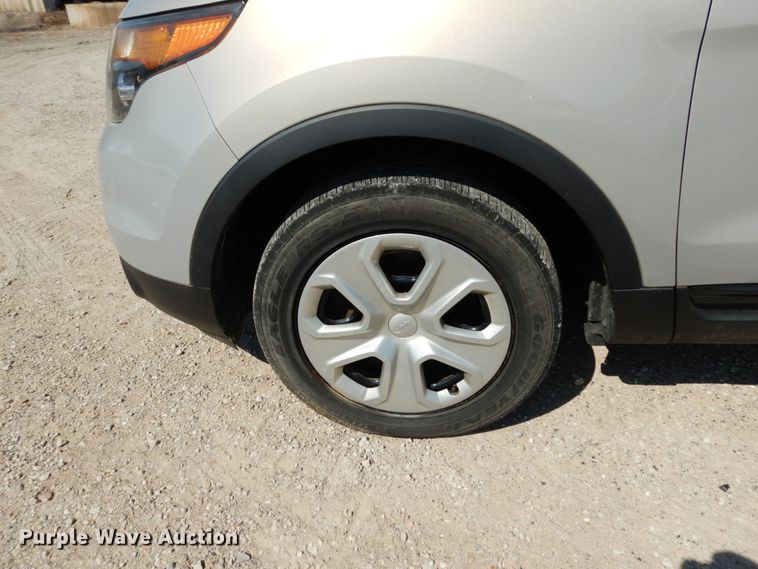 image for item KI9514 2014 Ford Explorer Police Interceptor  SUV