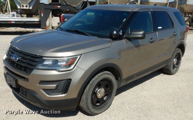 image for item KI9515 2016 Ford Explorer Police Interceptor  SUV