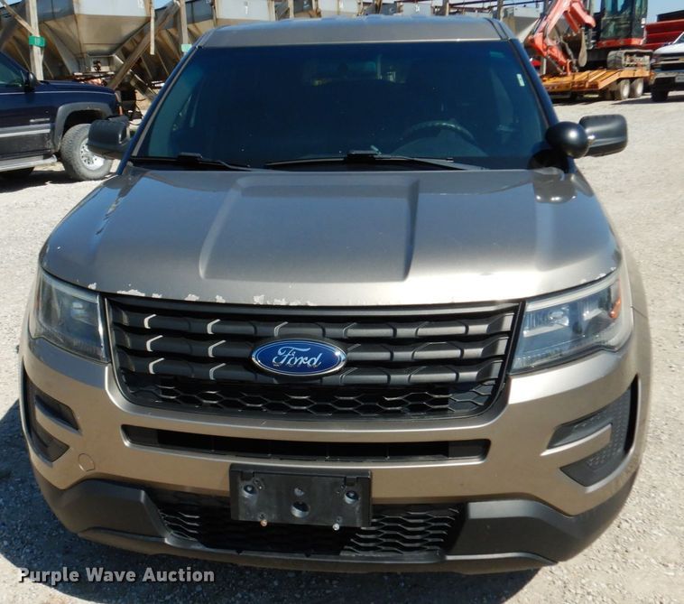 image for item KI9515 2016 Ford Explorer Police Interceptor  SUV