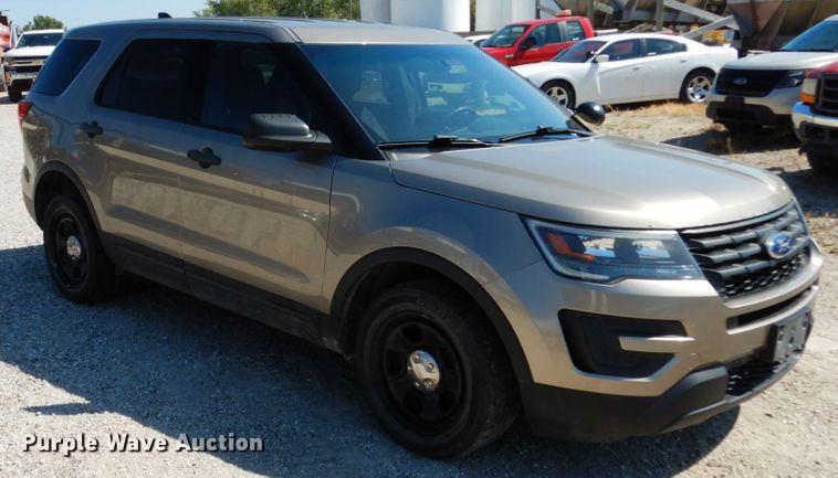 image for item KI9515 2016 Ford Explorer Police Interceptor  SUV