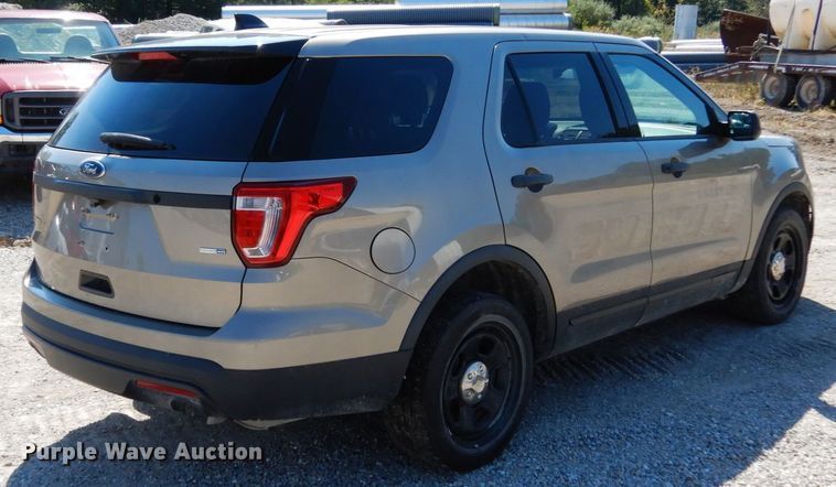image for item KI9515 2016 Ford Explorer Police Interceptor  SUV