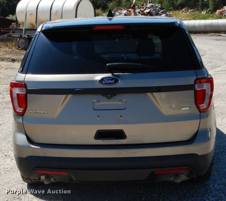 image for item KI9515 2016 Ford Explorer Police Interceptor  SUV