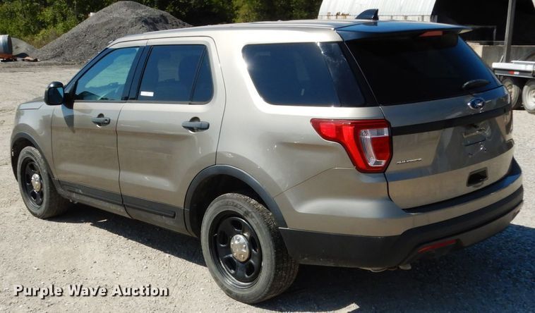 image for item KI9515 2016 Ford Explorer Police Interceptor  SUV