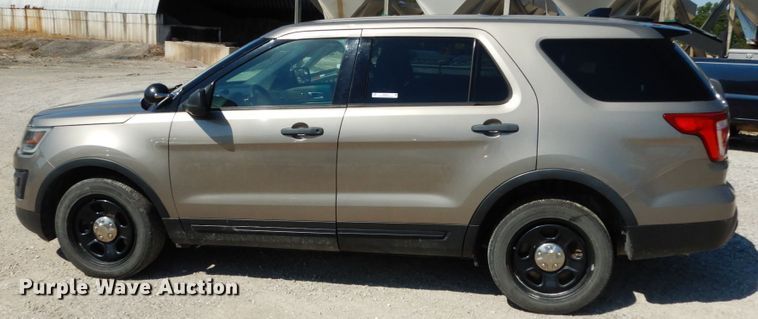 image for item KI9515 2016 Ford Explorer Police Interceptor  SUV