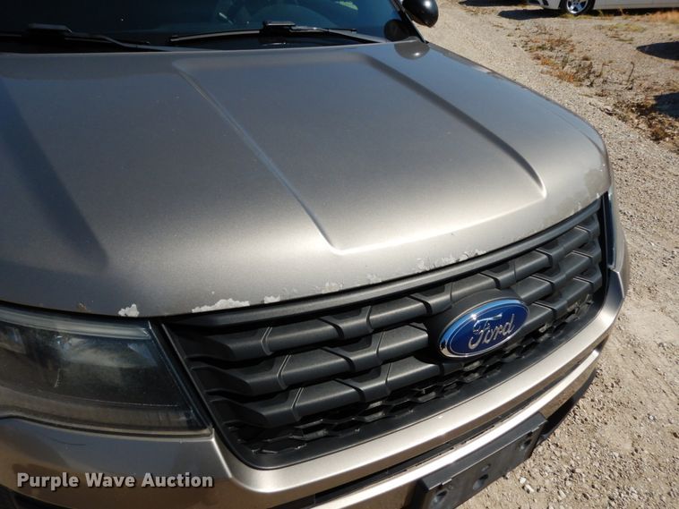 image for item KI9515 2016 Ford Explorer Police Interceptor  SUV